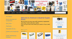 Desktop Screenshot of americasindustrialsupply.com